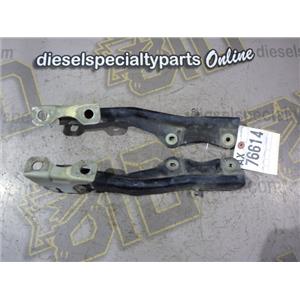 2000 2001 2002 FORD F350 XLT 7.3 DIESEL ZF6 4X4 CREWCAB HOOD HINGES - BLACK OEM