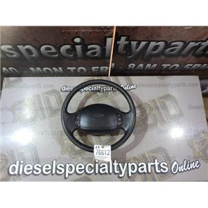 2000 2001 2002 FORD F350 XLT 7.3 DIESEL ZF6 4X4 CREWCAB STEERING WHEEL OEM