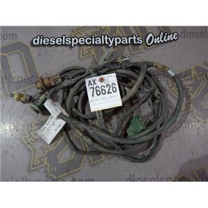 2000 2001 2002 FORD F350 XLT 7.3 DIESEL ZF6 4X4 CREWCAB FRAME CHASSIS  HARNESS