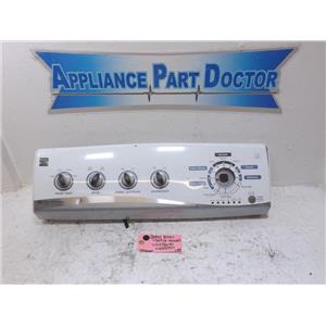 Kenmore Washer W10338640 W10285511 Panel & Switch Harness (WHT) Used