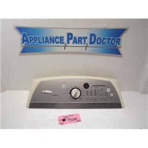 Whirlpool Washer W10070050 8565349 Control Panel Assy Used