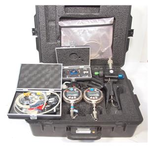 King Nutronics Model 3750 Pressure /Vacuum Calibration Kit w Crystal XP2i Guage