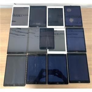 Lot 13 Mixed Apple iPad 6th 7th 8th gen Pro 1st gen Air 2 Mini 5th gen NO POWER