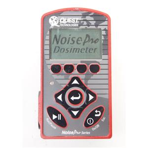 3M QUEST NoisePro DL Personal Noise Dosimeter NP-DL