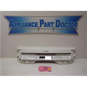Bosch Dishwasher 00775763 11012411 Control Panel Assy Used