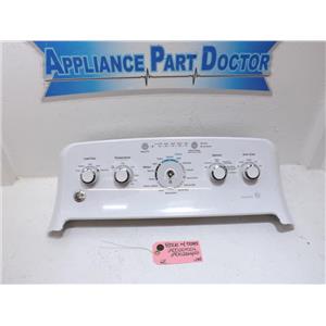 GE Washer 290D210P004 290D2226G002 Fascia w/ Board Used