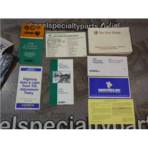1998.5 - 1999 DODGE RAM 2500 5.9 DIESEL AUTO 4X4 OWNERS MANUAL OEM