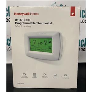 Honeywell Home 7-Day Programmable Touchscreen Thermostat RTH7600D1030 SEALED