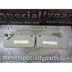 2014 2015 DODGE 1500 LARAMIE 5.7 HEMI AUTO 4X4 QUAD CAB SUN VISORS GRAY SET