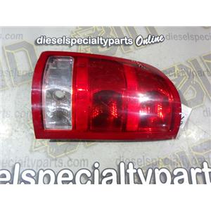 2008 2009 GMC SIERRA 3500 6.6 LMM DIESEL AUTO 4X4 LEFT DRIVERS SIDE TAIL LIGHT
