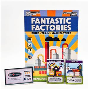 Fantastic Factories + (2 items) Bundle by Deep Water Games - SEALED