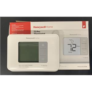 Lot 11 Honeywell T3 Pro TH3110U2008 Non-Programmable Thermostat (1H/1C) READ DES