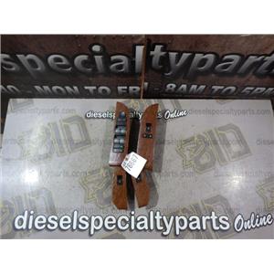 2008 2009 GMC SIERRA 3500 6.6 LMM DIESEL AUTO 4X4 WOODGRAIN WINDOW SWITCHES - 4