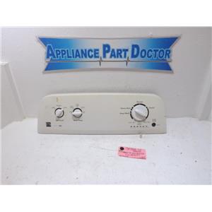Kenmore Washer Model: 02620232 W10785637 Console w/ Board Used