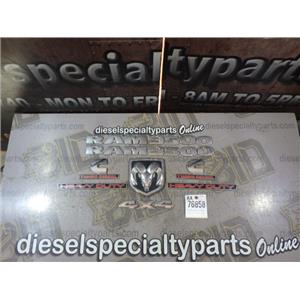 2014 2015 DODGE RAM 3500 ST 6.7 DIESEL AUTO 4X4 EMBLEMS - CUMMINS - SET OEM