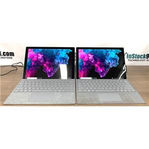 Lot 2 Surface Pro 6 i5-8th 1.7GHz 8gb RAM 256gb SSD 13.5" Win 10 Bios Locked