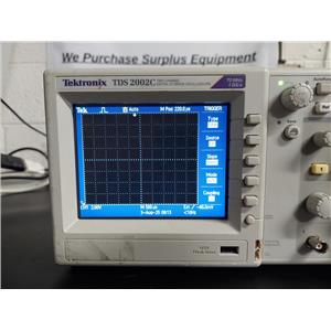 Tektronix TDS 2002C 2 Channel Digital Storage Oscilloscope