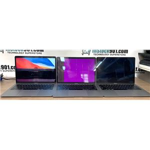 Lot 3 Apple MacBook Air 13" 2018 i5-8th 1.6GHz 8gb RAM 128gb SSD A1932 FOR PARTS