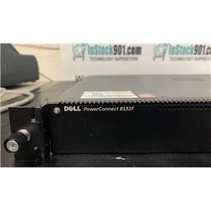 Dell PowerConnect 8132F 24 Port Layer3 10Gb SFP+ Switch RESET + RACK EARS