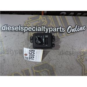 2003 2004 DODGE 3500 LARAMIE 5.9 24V DIESEL NV5600 4X4 HEAD LIGHT SWITCH OEM