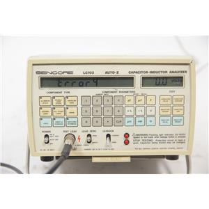 Sencore LC102 Capacitor & Inductor Analyzer