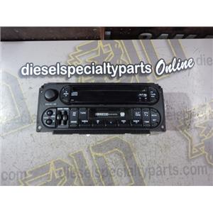 2003 2004 DODGE 3500 LARAMIE 5.9 24V DIESEL NV5600 4X4 STEREO CD TAPE PLAYER OEM