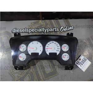 2003 2004 DODGE 3500 LARAMIE 5.9 24V DIESEL NV5600 4X4 INSTRUMENT GAUGE CLUSTER