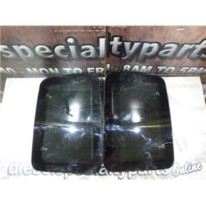 2003 2004 FORD F250 XLT 5.4 ZF6 4X4 TINTED REAR EXT CAB SIDE WINDOW GLASS (2)