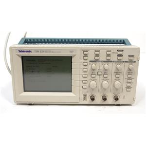 Tektronix TDS 220 2Ch Digital Real Time Oscilloscope 100MHz 1GS/s