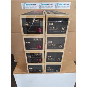 Lot of Eight NEW Kyocera TK-8507K X5 and TK8507M X3 Toner Cartridges New Sealed