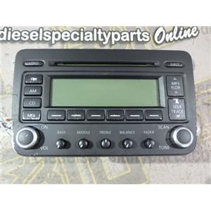 2006 2007 VOLKSWAGEN JETTA 1.9 DIESEL AUTO OEM STEREO / RADIO / CD / AM/FM