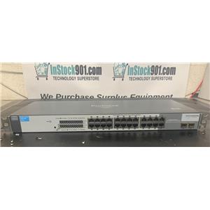 HP ProCurve 1800-24G J9028B 24-Port Managed Gigabit Network Switch w/ rack ears