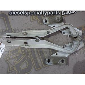 2014 DODGE RAM 3500 ST 6.7 DIESEL G56 4X4 HOOD HINGE SET - WHITE OEM