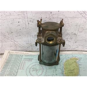 Boaters' Resale Shop of TX 2508 0201.50 PERKO 493 BRONZE 1" STRAINER & BASKET