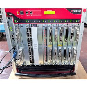 Ixia XG-12 WIN7 IxOS 8.21.1310.5 w 942-0033-02 / LSM1000 / 7x Lava AP40/100GE 2P