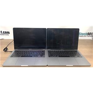Lot 2 Apple MacBook Pro 13" 2020 A2251 i5-10th 2.0GHz 16gb RAM 512 gb SSD PARTS