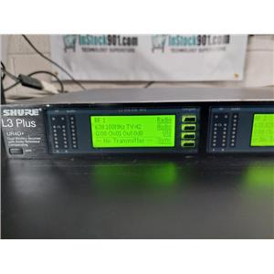 Shure UR4D+ Dual Wireless Receiver w/ Audio Reference Companding