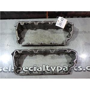 2008 2009 FORD F550 CREWCAB 6.4 DIESEL ROCKER ARM BOX LOWER VALVE COVERS (SET)
