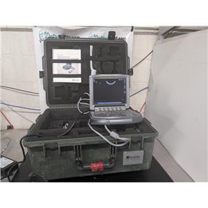 SonoSite M-Turbo Ultrasound System w/ ICTx Probe, Power Supply, Hard Case