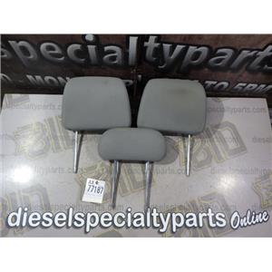 2008 2009 DODGE 2500 3500 6.7 DIESEL AUTO 4X4 CREWCAB FRONT SEAT HEADRESTS -GRAY