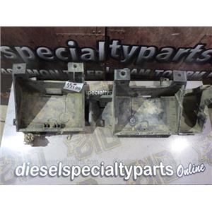 2008 2009 DODGE 3500 2500 6.7 DIESEL AUTO 4X4 OEM BATTERY TRAYS (SET) PAIR