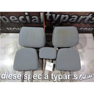 2013 2014 FORD F150 XLT 3.5 ECO BOOST AUTO 4X4 CREWCAB HEADRESTS GRAY (5) CLOTH