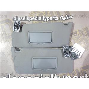 2013 2014 FORD F150 XLT 3.5 ECO BOOST AUTO 4X4 CREWCAB SUN VISORS ( GRAY ) OEM