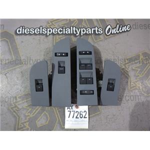 2013 2014 FORD F150 XLT 3.5 ECO BOOST AUTO 4X4 CREWCAB WINDOW SWITCHES GRAY - 4
