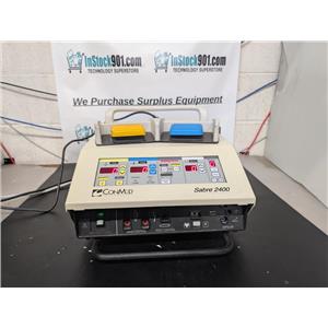 ConMed Sabre 2400 ESU Unit w/ Foot Switch