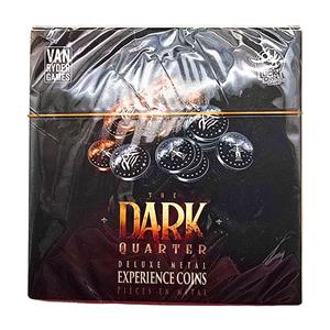 The Dark Quarter Deluxe Metal Experience Coins by Lucky Duck Games - SEALED