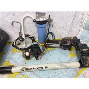 Boaters' Resale Shop of TX 2506 1402.01 POWERSURVIVOR-80 WATERMAKER COMPONENTS