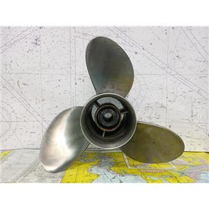 Boaters' Resale Shop of TX 2508 0201.37 YAMAHA 3 BLADE 15RH21 PROP w 15 SPLINES