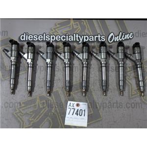 2006 GMC CHEVROLET GMC 2500 3500 LLY / LBZ 6.6 DIESEL FUEL INJECTORS (8) SET