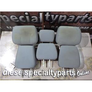 2011 2012 FORD F350 XLT 6.7 DIESEL AUTO 4X4 OEM CREWCAB HEAD RESTS (SET) CLOTH